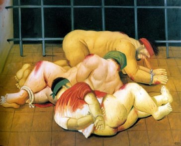  Torturas en Abu Ghraib, Fernando Botero