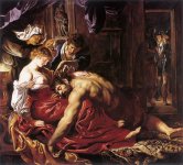 Sansón y Dalila - Rubens -1609